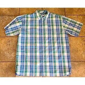 Enyce Clothing Co Men Button Up  Short Sleeve Shirt 3XL Multi Colored Y2k 90's